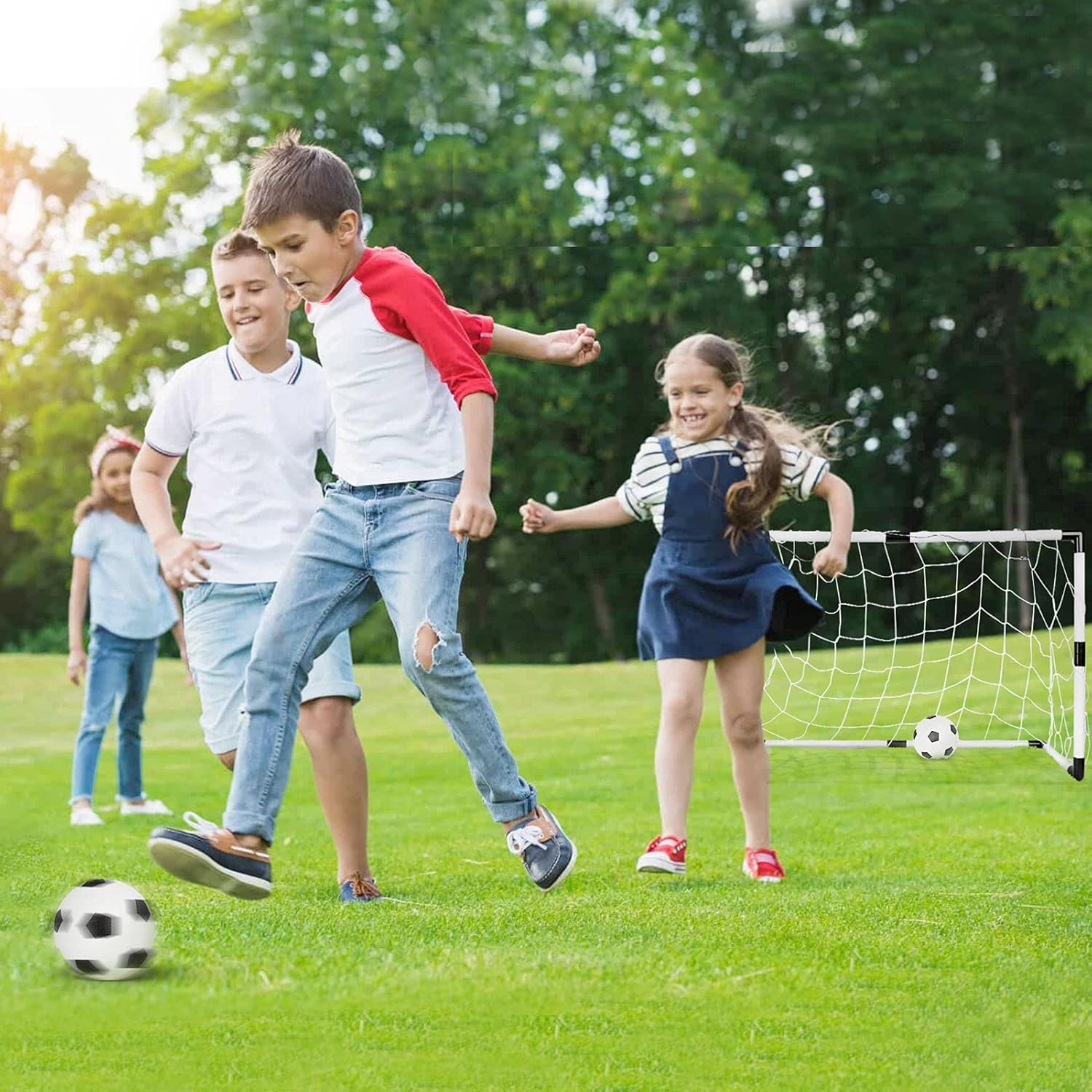 Voetbaldoelen Set Kinderen (2 stuks) - 33% Korting!