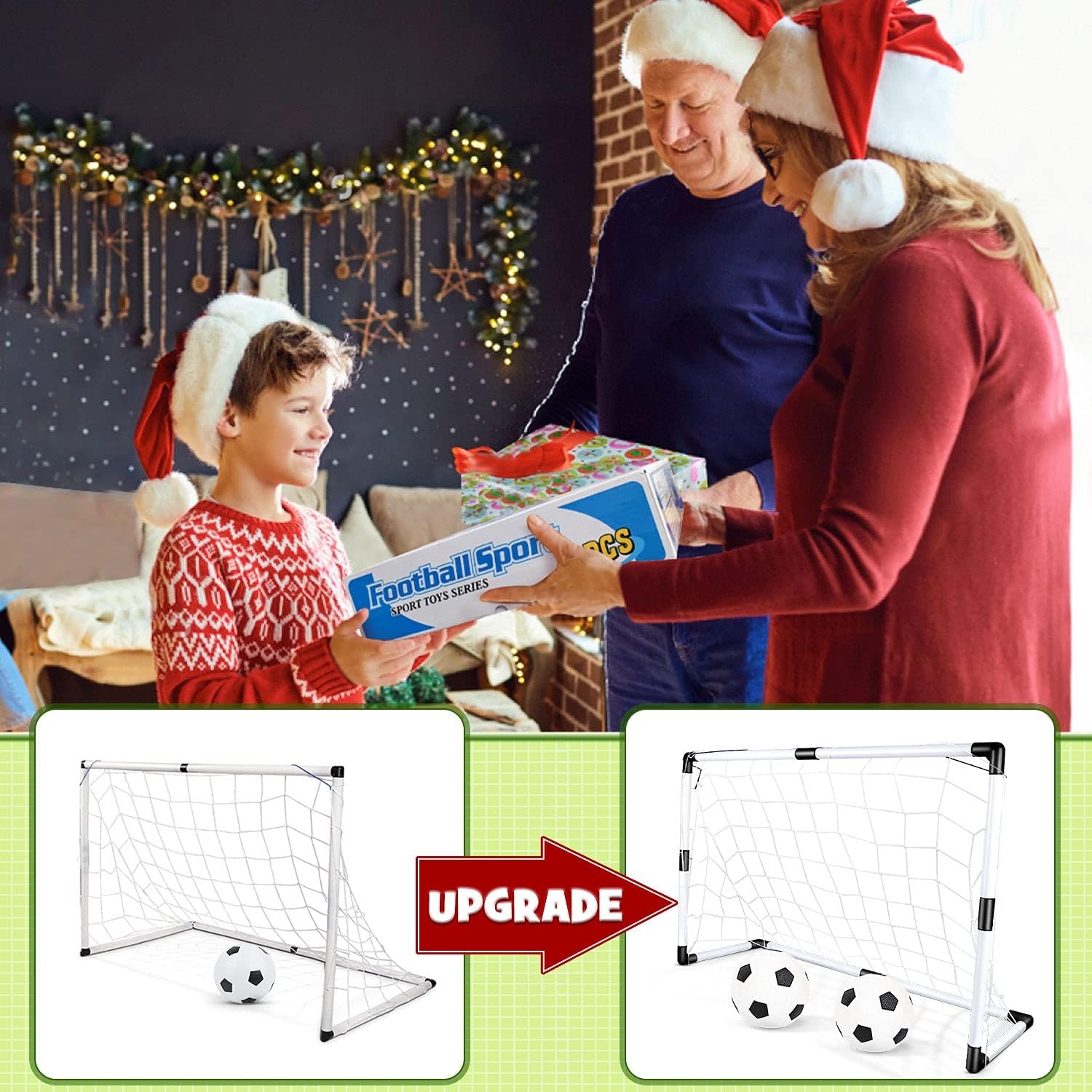 Voetbaldoelen Set Kinderen (2 stuks) - 33% Korting!