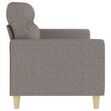 Taupe Stoffen Driezitsbank (180cm) - 30% Korting
