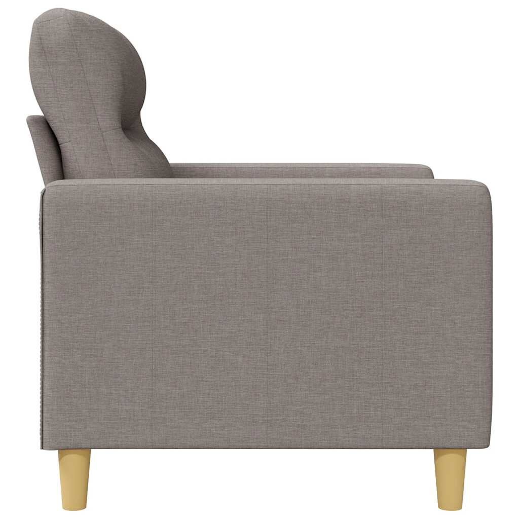 Taupe Stoffen Driezitsbank (180cm) - 30% Korting