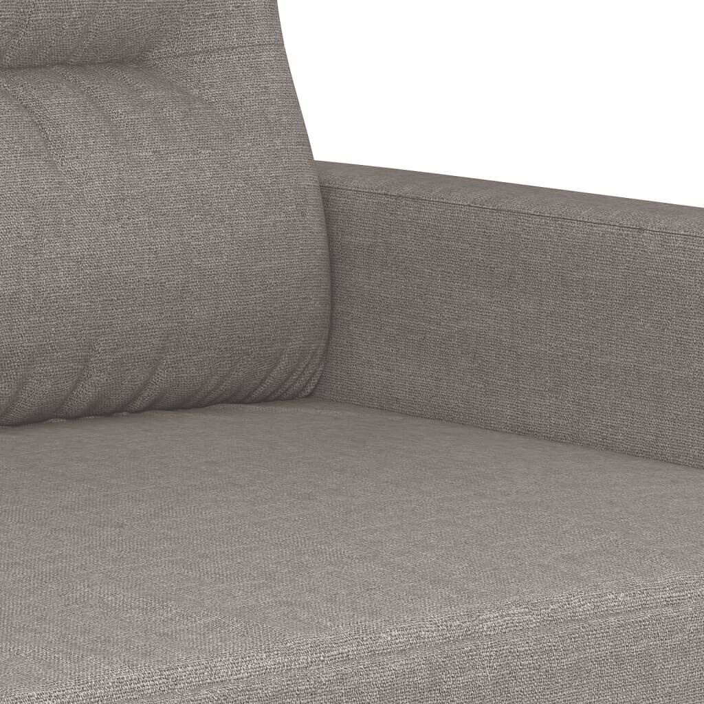 Taupe Stoffen Driezitsbank (180cm) - 30% Korting