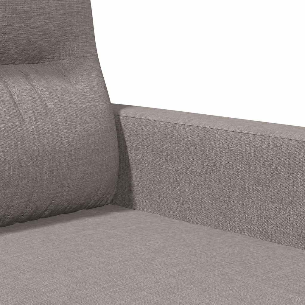 Taupe Stoffen Driezitsbank (180cm) - 30% Korting