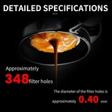 Bodemloze Zeefdrager 51mm: Perfect voor De'Longhi Dedica & SMEG met 34% Korting!