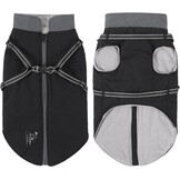 Hondenjas Zwart Waterdicht & Reflecterend - 4XL (28% Korting)