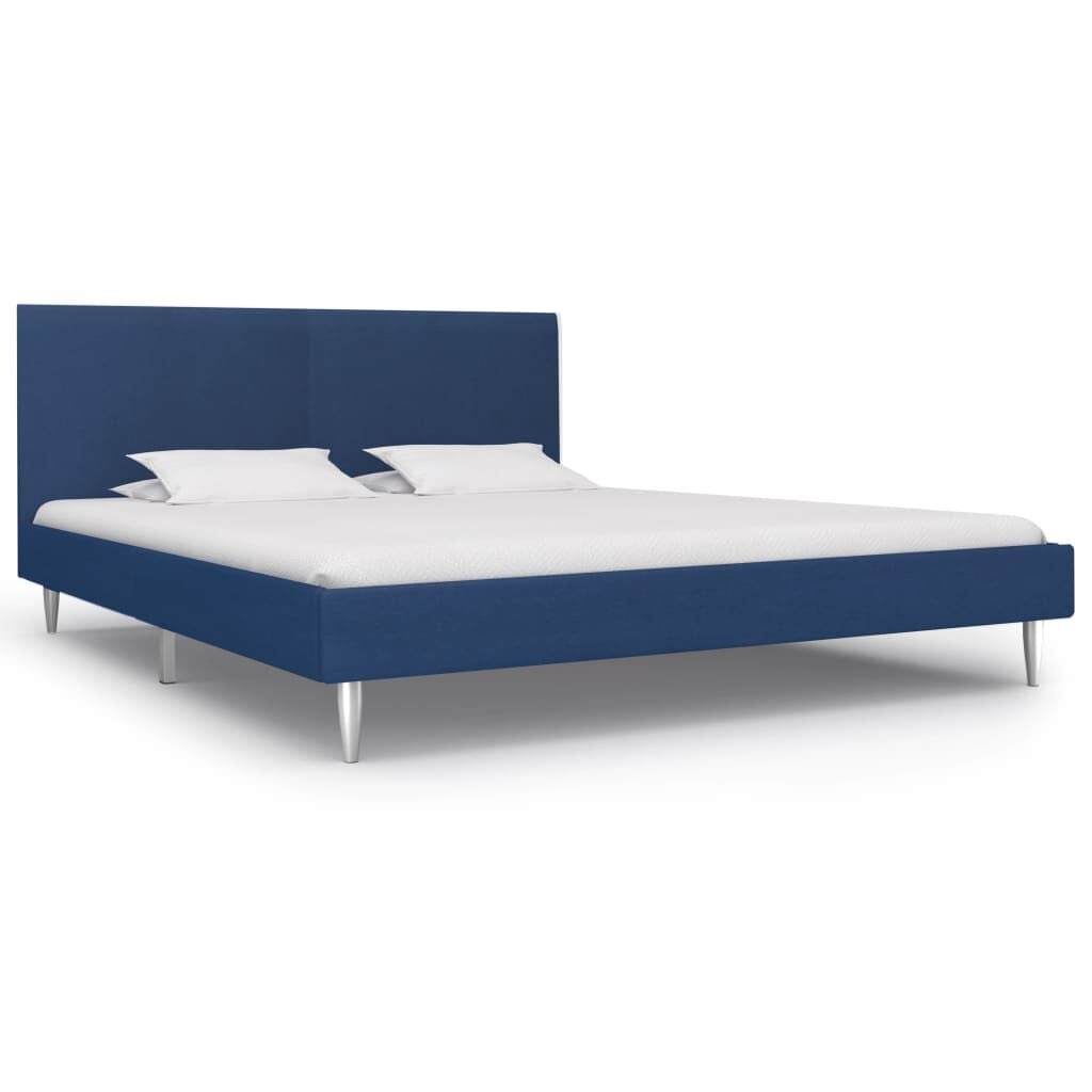 Blauw Stoffen Bedframe 180x200cm - 35% Korting