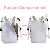 Tennisrugzak 40L - Rackets, Laptop & Schoenenvak - Unisekstoest - 29% Korting