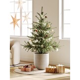 Grote Keramische Plantenpot Grijs 30 cm | Binnen & Buiten | 34% Korting