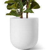 Grote Keramische Plantenpot Grijs 30 cm | Binnen & Buiten | 34% Korting