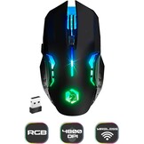 Draadloze Gaming Toetsenbord & Muis Set | QWERTY Spaans | RGB | 2.4 GHz