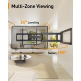 TV Muurbeugel 42-97" met Lange Arm & 34% Korting