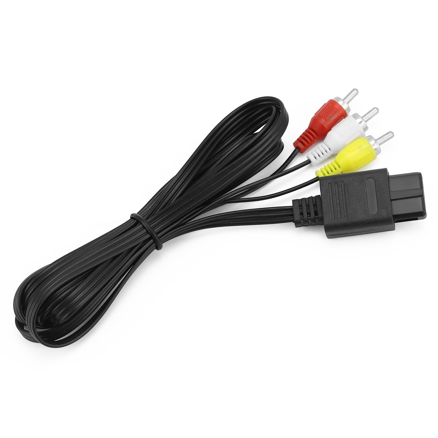 AV RCA Kabel 1.8m Driekleurig voor SNES, N64, GameCube (-30%)
