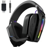 Gaming Headset 3-in-1: PC, PS5, Xbox, Mobiel | 40u Batterij | Zwart | -34%