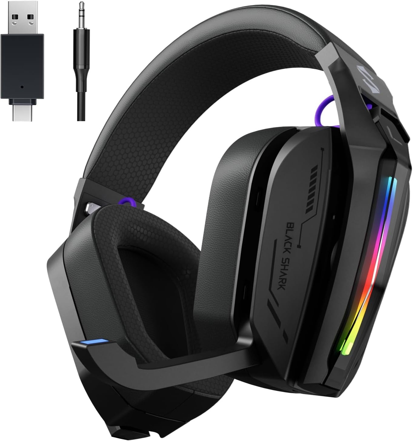 Gaming Headset 3-in-1: PC, PS5, Xbox, Mobiel | 40u Batterij | Zwart | -34%