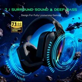 Gaming Headset 3-in-1: PC, PS5, Xbox, Mobiel | 40u Batterij | Zwart | -34%