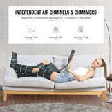 Beenmassageapparaat Compressielaarzen met 34% Korting - Verlicht Pijn & Zwelling
