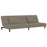 vidaXL Slaapbank Lichtgrijs Fluweel - 35% Korting!