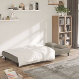 vidaXL Slaapbank Lichtgrijs Fluweel - 35% Korting!