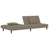 vidaXL Slaapbank Lichtgrijs Fluweel - 35% Korting!