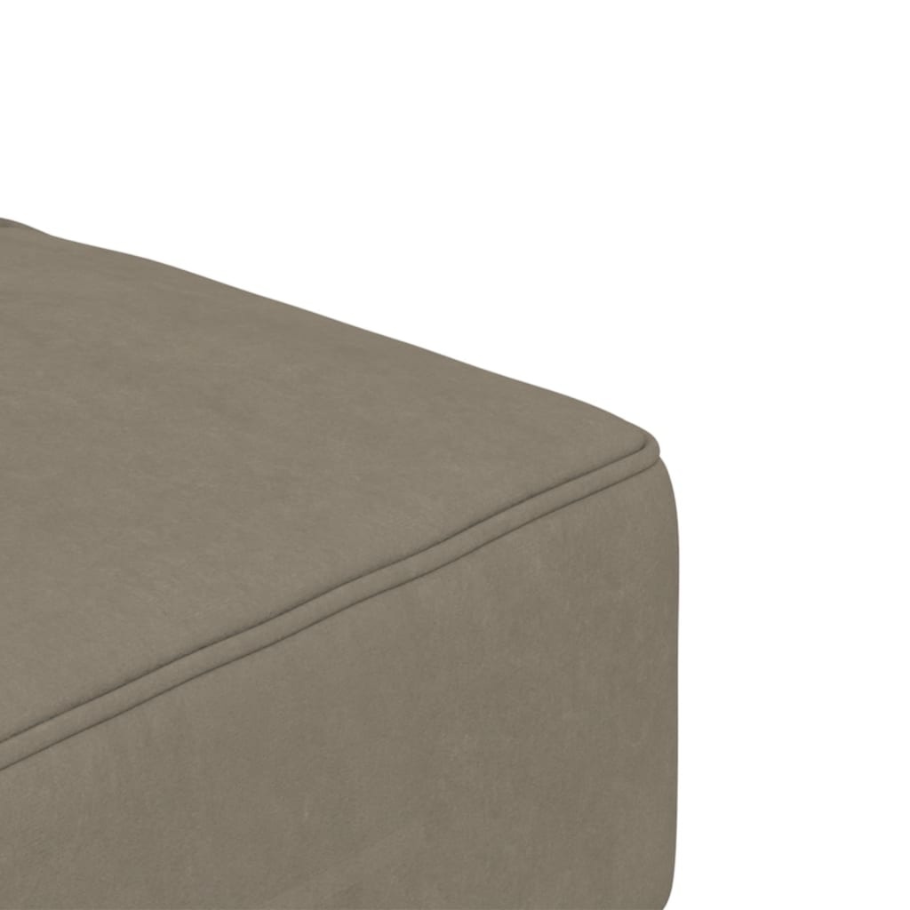 vidaXL Slaapbank Lichtgrijs Fluweel - 35% Korting!