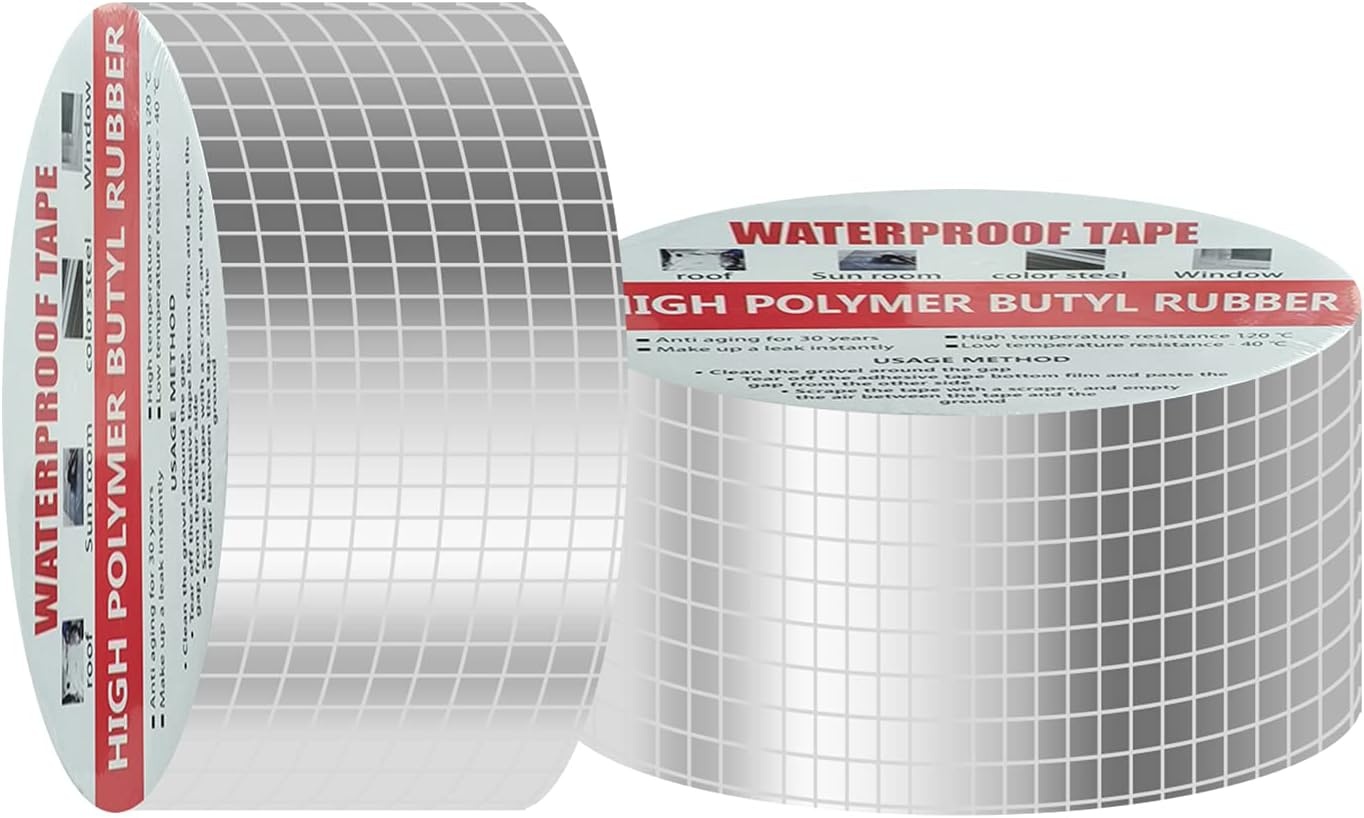 Waterdichte Butyltape 5m x 5cm - Zelfklevend & Weerbestendig | 25% Korting