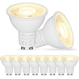 Set van 10 GU10 LED Lampen 6W (60W) Warm Wit, 28% Korting