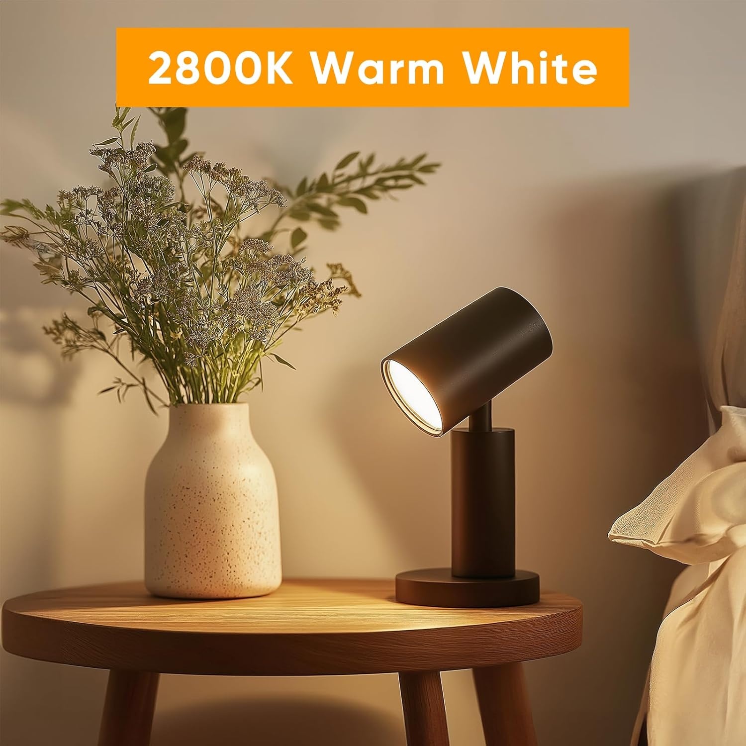 Set van 10 GU10 LED Lampen 6W (60W) Warm Wit, 28% Korting