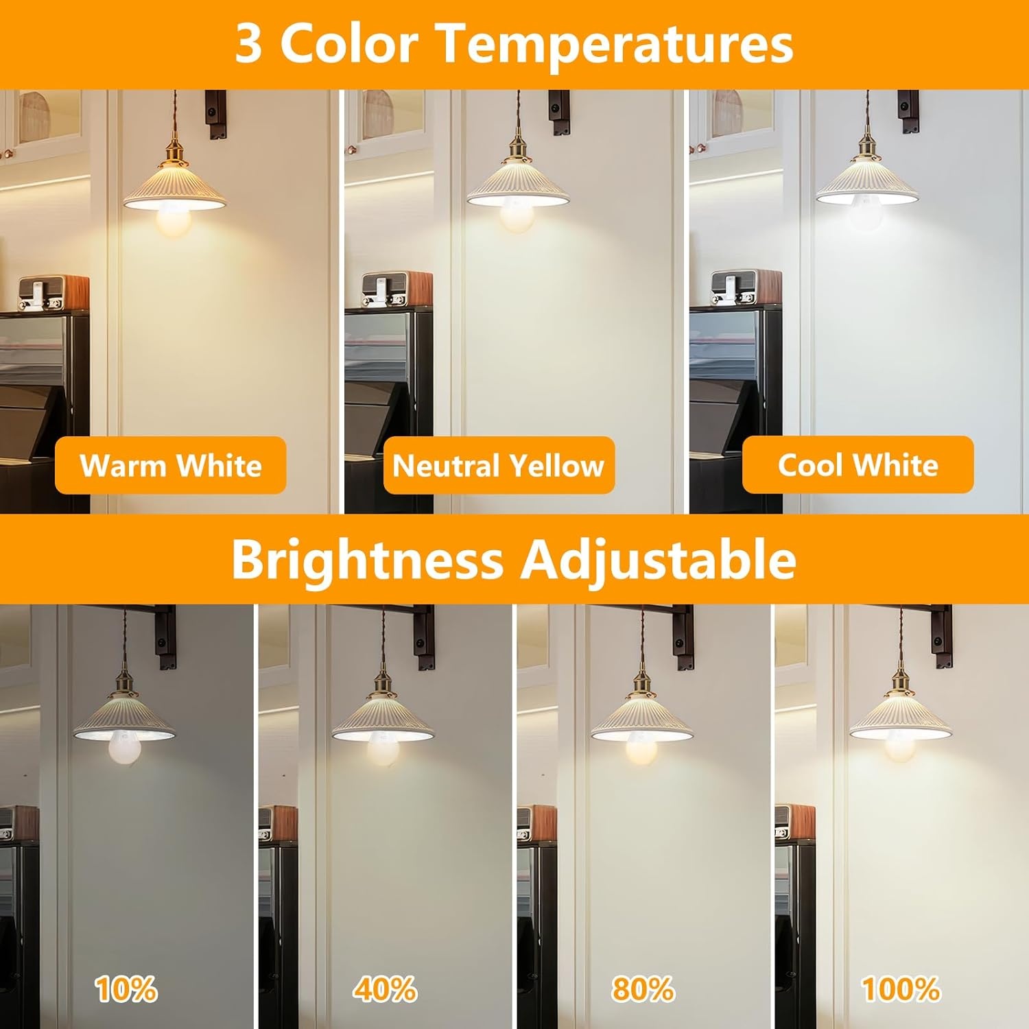 2x E27 LED Lamp 7W Dimbaar, 3 Kleuren & Timer - 28% Korting