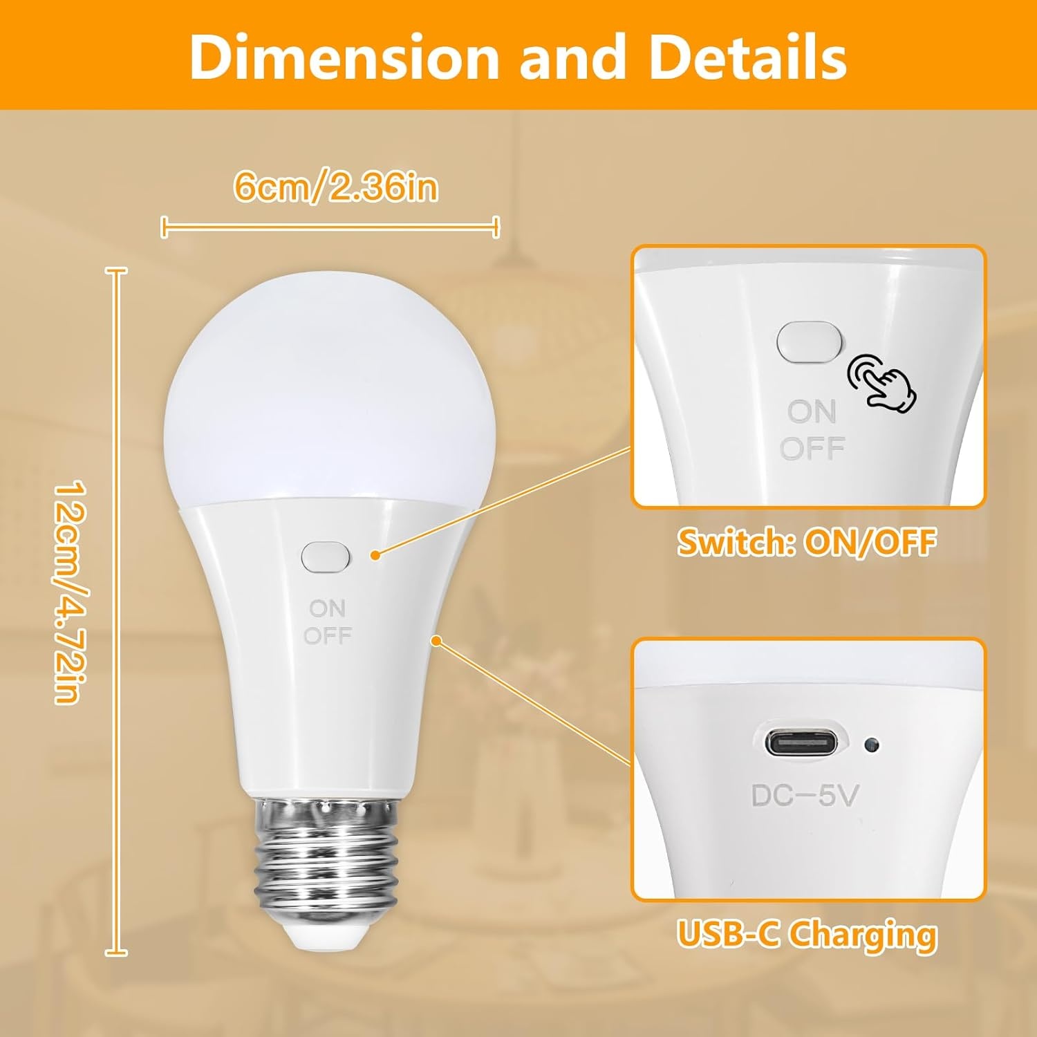 2x E27 LED Lamp 7W Dimbaar, 3 Kleuren & Timer - 28% Korting