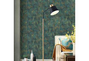 Zelfklevend Behang Betonlook Blauw 44x305cm - 56% Korting!