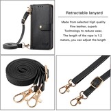 Leren Flip Hoesje Honor Magic 6 Pro met Rits & Kaarthouder (Zwart) - 28% Korting