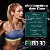 Digitale Fitness Gym Timer 15" LED | Interval & Stopwatch | 29% Korting