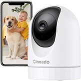 Binnencamera 2K HD (3MP) met 360° Kijkhoek & Nachtzicht - 33% Korting