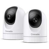 Binnencamera 2K HD (3MP) met 360° Kijkhoek & Nachtzicht - 33% Korting