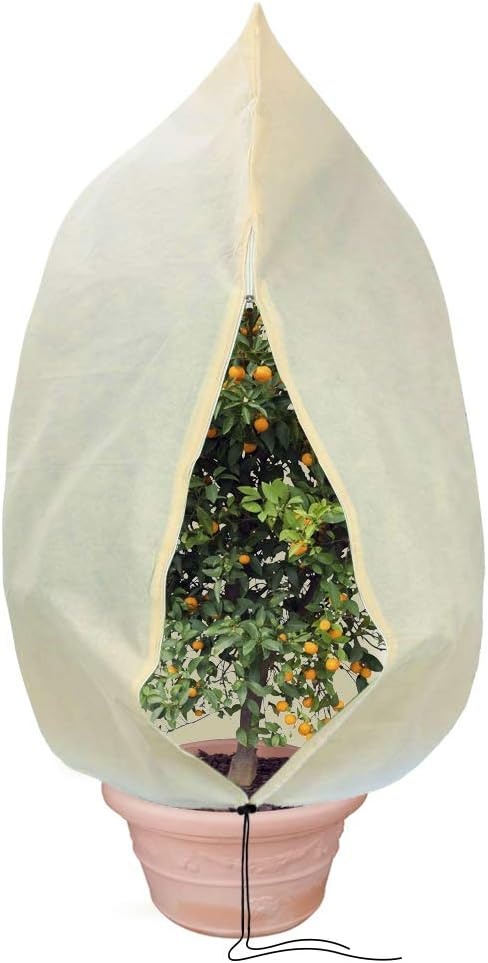 2x Fleece Plantenhoes - Vorst- Wind- & Ongediertebescherming (120x180cm)