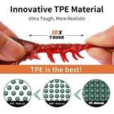 Zacht Kunstaas Shadtail TPE 7.5cm 20g met BKK Haken | 28% Korting