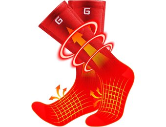Elektrische Verwarmde Sokken Unisex - 3,7V 4000mAh - 3 Warmtestanden - 12u Warmte