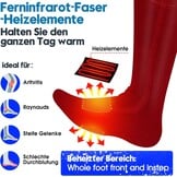 Elektrische Verwarmde Sokken Unisex - 3,7V 4000mAh - 3 Warmtestanden - 12u Warmte