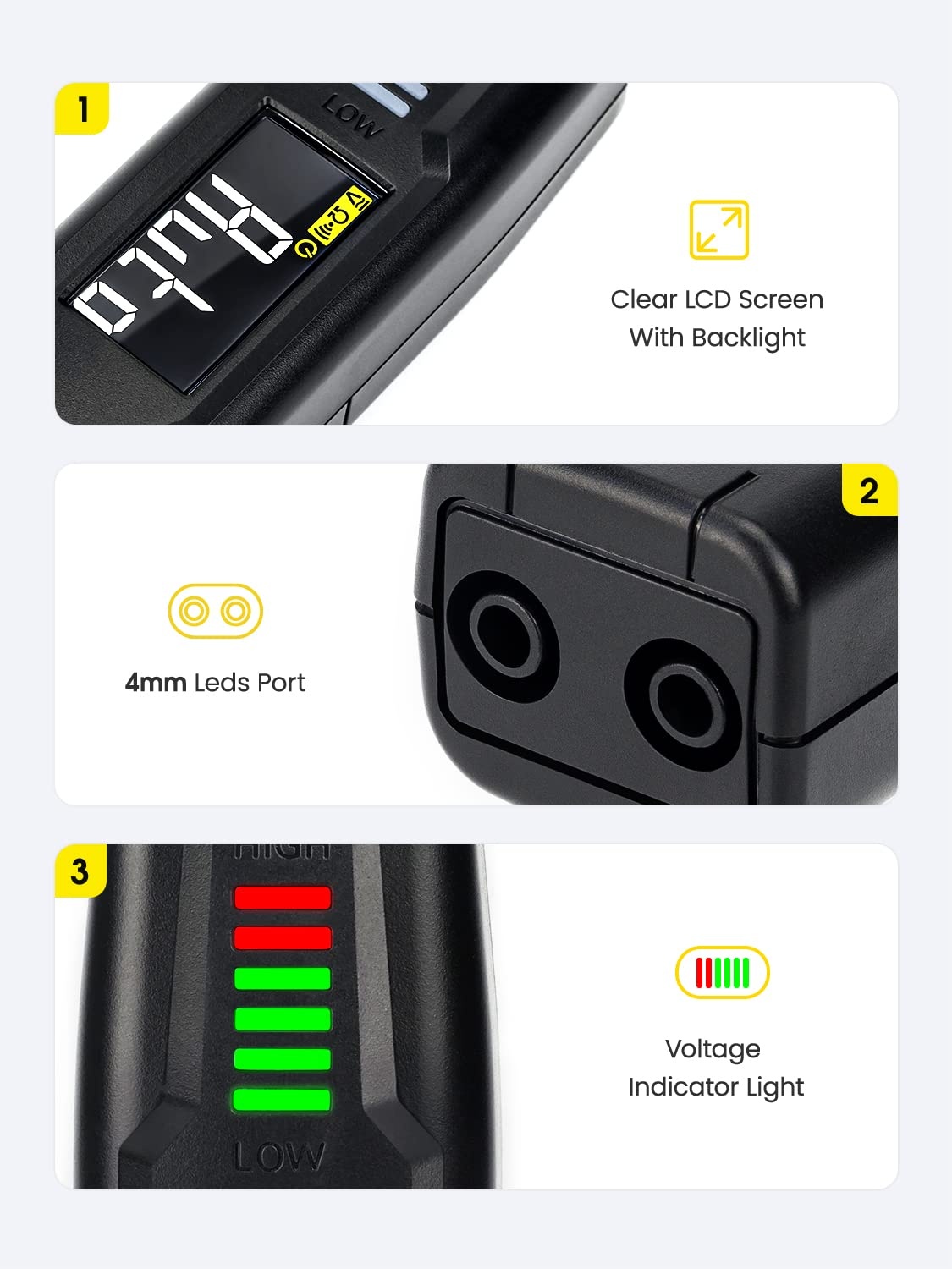 Digitale Multimeter Spanningstester met 33% Korting