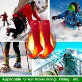 Elektrische Verwarmde Sokken Unisex - 3,7V 4000mAh - 3 Warmtestanden - 12u Warmte