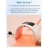 LED Gezichtsmasker Huidverjonging - 7 Kleuren & Sprayfunctie - 29% Korting!