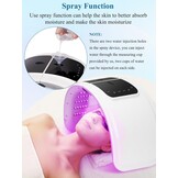 LED Gezichtsmasker Huidverjonging - 7 Kleuren & Sprayfunctie - 29% Korting!