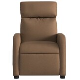 Verstelbare Massagestoel Stof Bruin - 59% Korting!