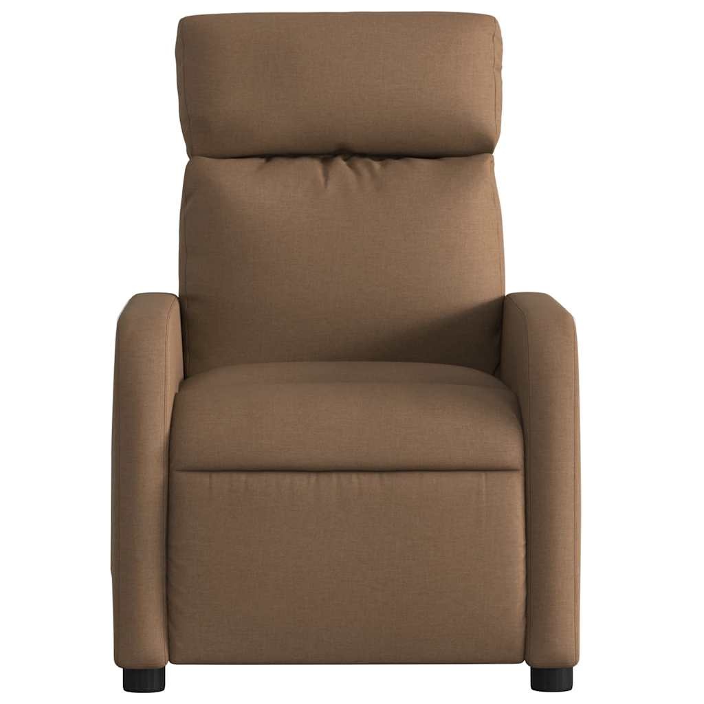 Verstelbare Massagestoel Stof Bruin - 59% Korting!