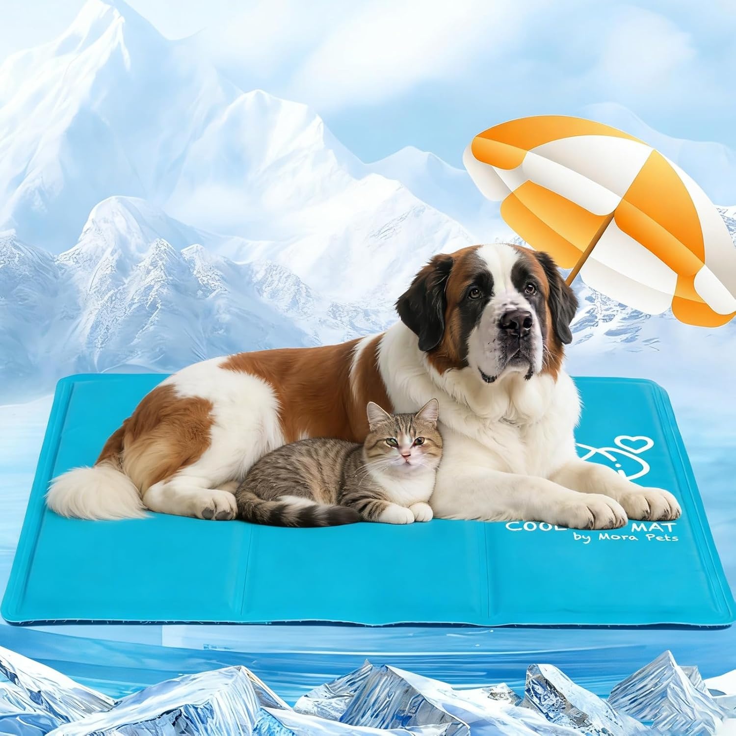 Koelmat Honden & Katten XXL (120x80cm) - Zelfkoelend - 34% Korting