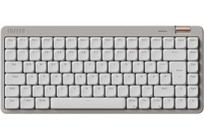 Mechanisch Toetsenbord Low Profile QWERTZ - Bluetooth/2.4G/Bedraad - Marmer Grijs