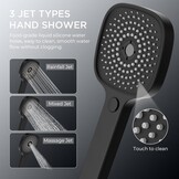 Mat Zwarte Thermostaat Doucheset - 30% Korting