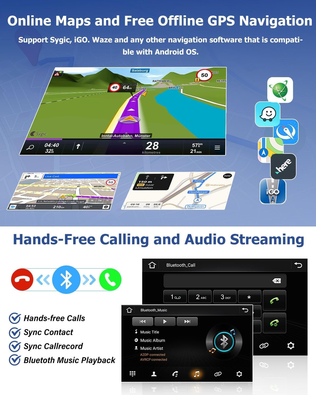 Android Autoradio Fiat 500 (2007-2015) | 35% Korting