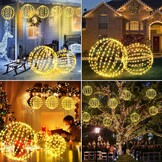 Kerstverlichting Buiten: 2x Warmwit Lichtsnoer met Timer | 34% Korting