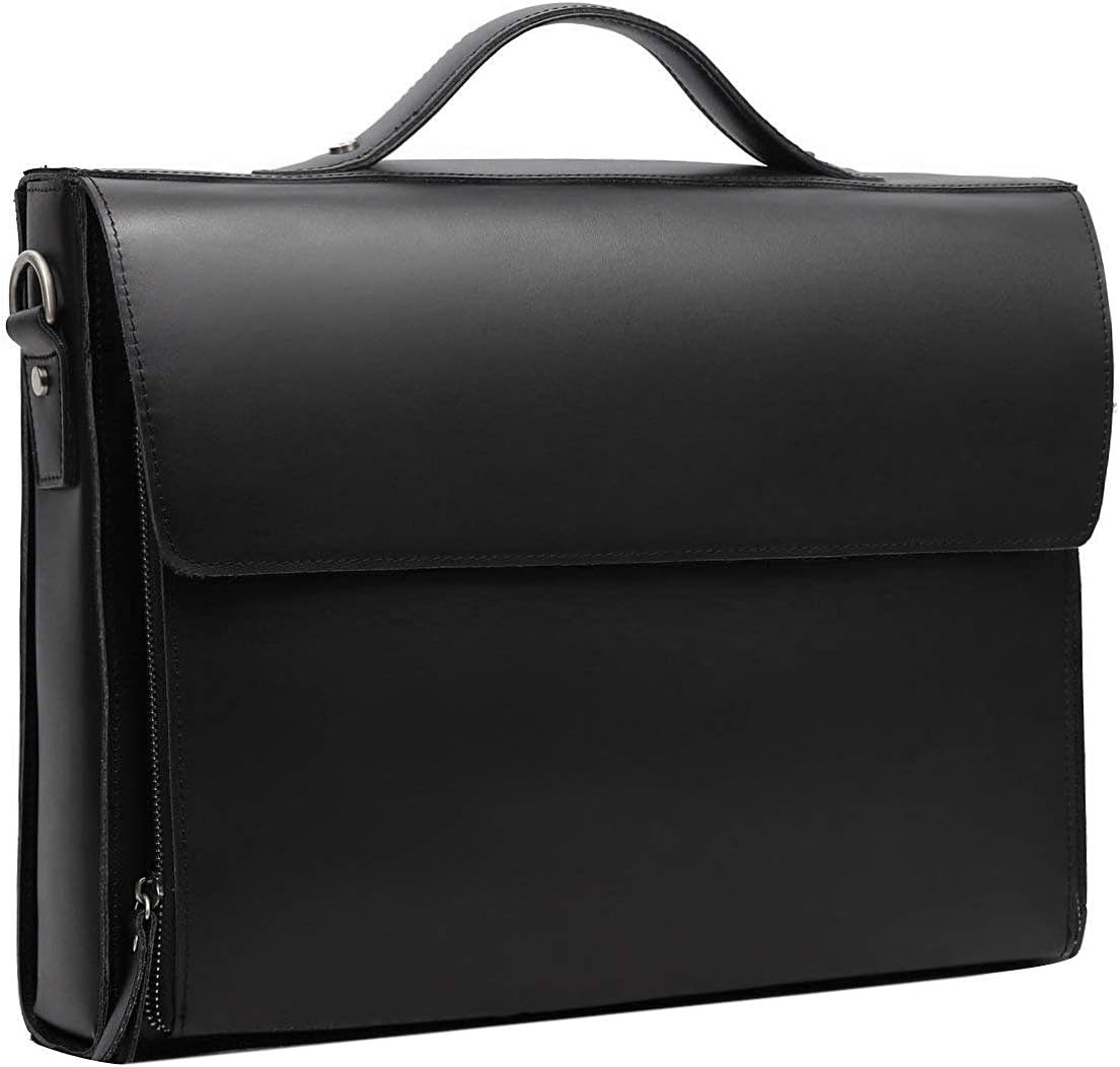 Leren Aktetas Heren - 15,6" Laptop - 29% Korting