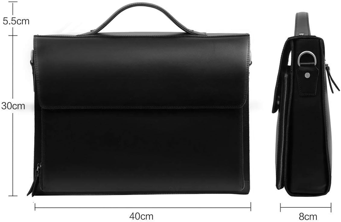 Leren Aktetas Heren - 15,6" Laptop - 29% Korting